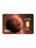 0.10 Gramm Gold 9999 Mars