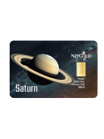 0.10 Gramm Gold 9999 Saturn
