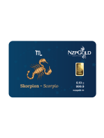 0.10 Gramm Gold 9999 Skorpion