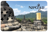 0,10 Gramm Gold 9999 Borobudur