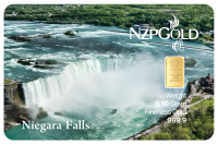 0,10 Gramm Gold 9999 Niagara