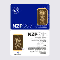 Goldbarren 20 Gramm NZP